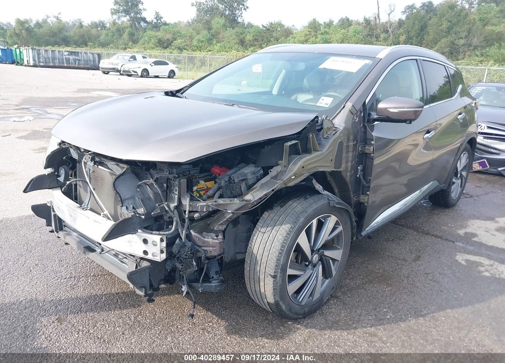 2015 NISSAN MURANO PLATINUM VIN: 5N1AZ2MG2FN204450