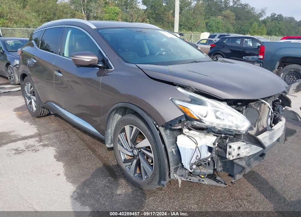 2015 NISSAN MURANO PLATINUM VIN: 5N1AZ2MG2FN204450