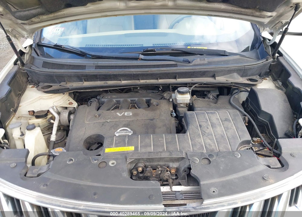 2009 NISSAN MURANO S VIN: JN8AZ18W49W121539