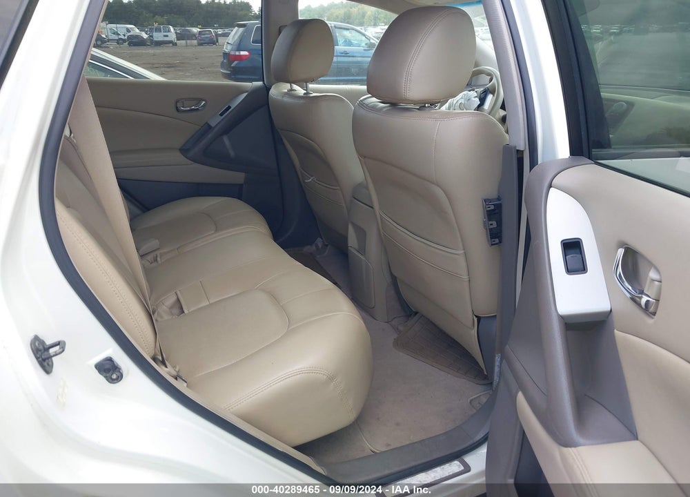 2009 NISSAN MURANO S VIN: JN8AZ18W49W121539