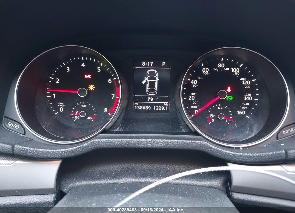 2017 VOLKSWAGEN PASSAT 1.8T S VIN: 1VWAT7A3XHC066544