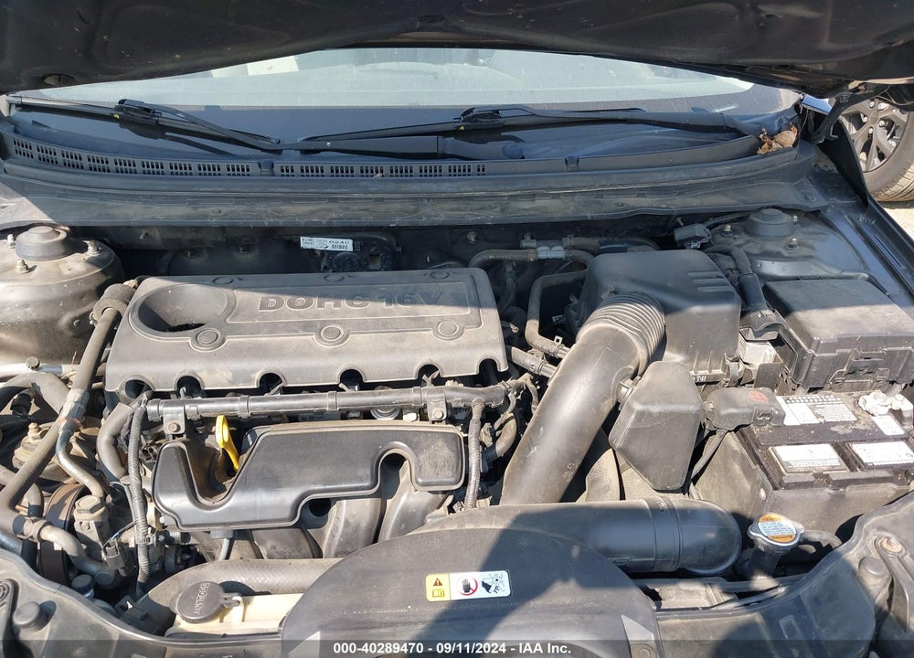 2011 KIA FORTE EX VIN: KNAFU4A23B5411854