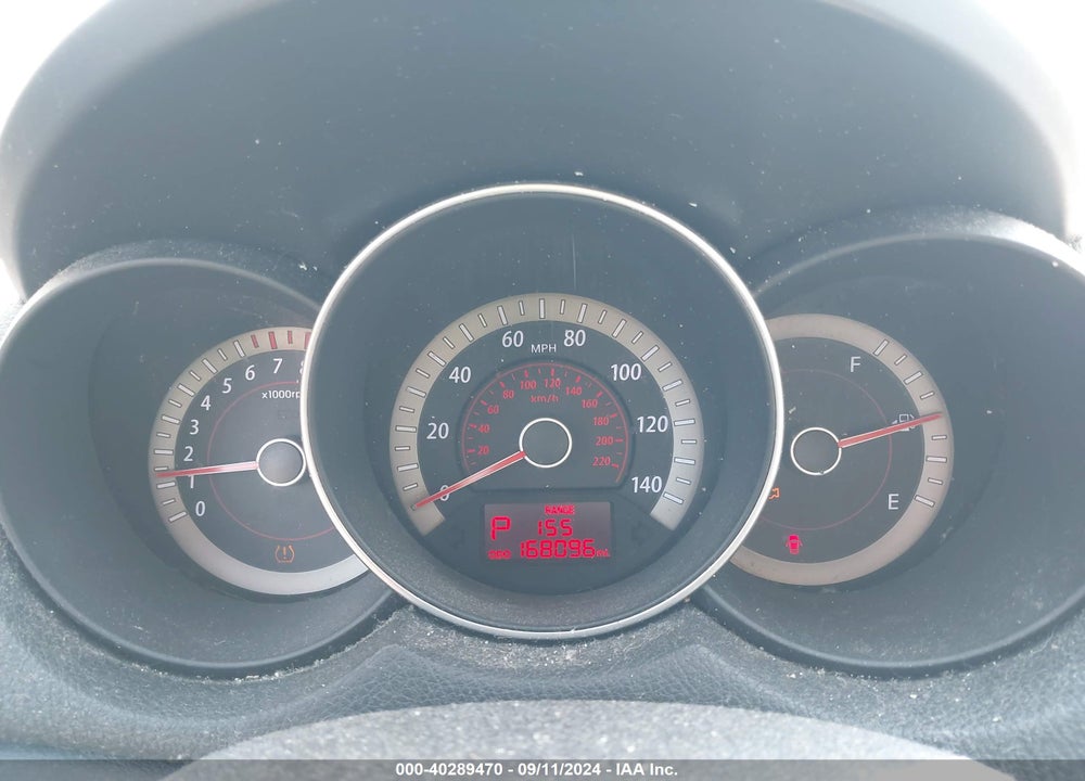 2011 KIA FORTE EX VIN: KNAFU4A23B5411854