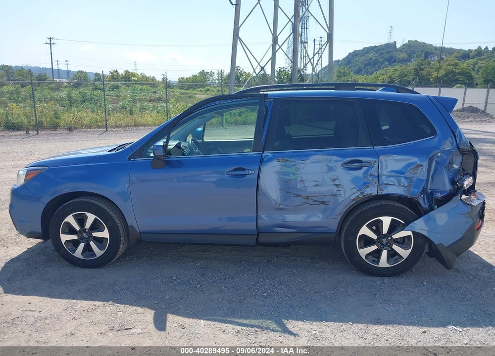 2018 SUBARU FORESTER 2.5I LIMITED VIN: JF2SJALC6JH523920