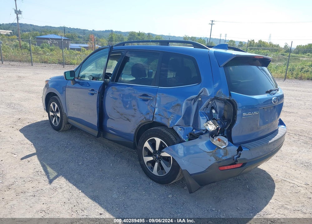 2018 SUBARU FORESTER 2.5I LIMITED VIN: JF2SJALC6JH523920