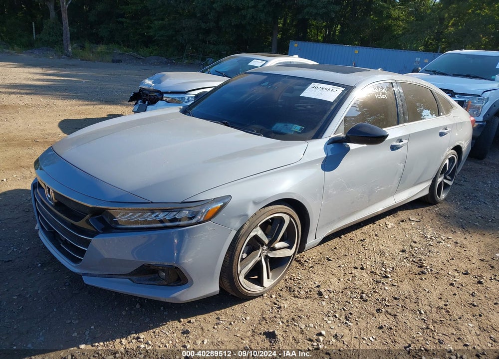 2022 HONDA ACCORD SPORT 2.0T VIN: 1HGCV2F38NA016784