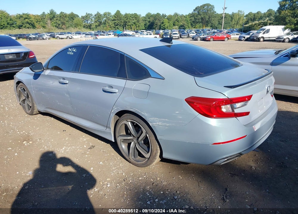 2022 HONDA ACCORD SPORT 2.0T VIN: 1HGCV2F38NA016784