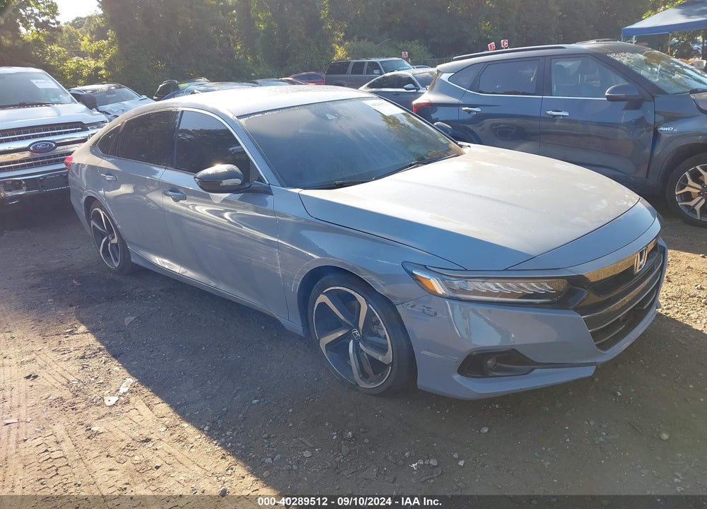 2022 HONDA ACCORD SPORT 2.0T VIN: 1HGCV2F38NA016784