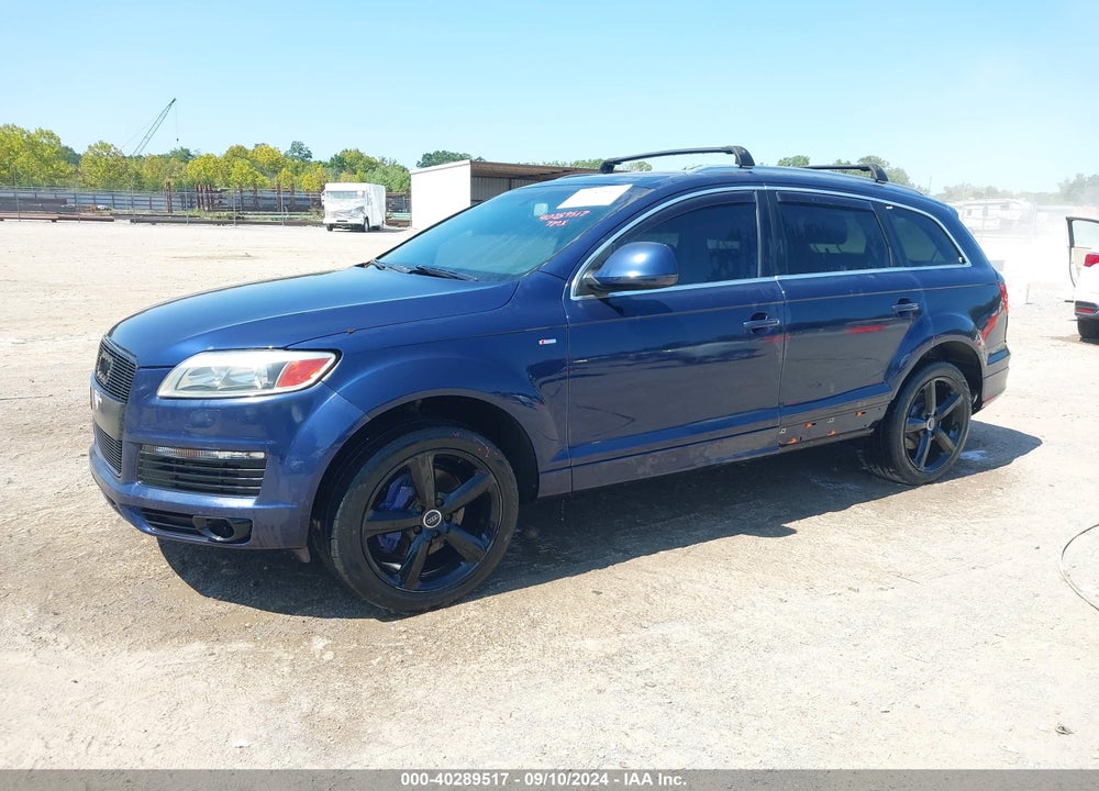 2007 AUDI Q7 3.6 PREMIUM VIN: WA1EY74L67D076105