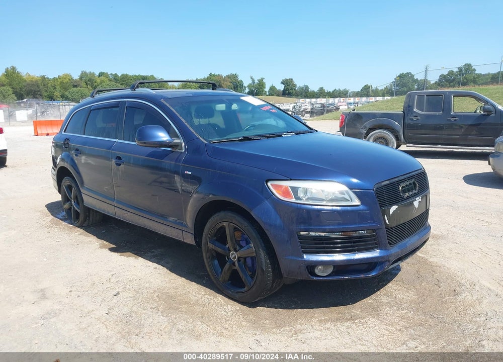 2007 AUDI Q7 3.6 PREMIUM VIN: WA1EY74L67D076105
