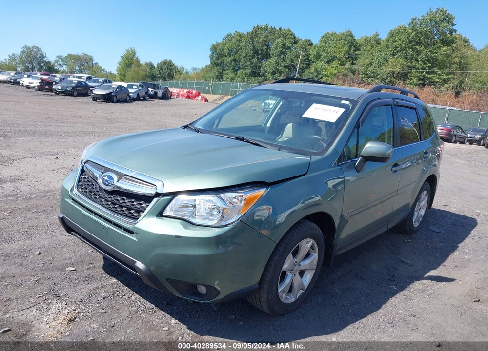 2014 SUBARU FORESTER 2.5I LIMITED VIN: JF2SJAJC7EH502714