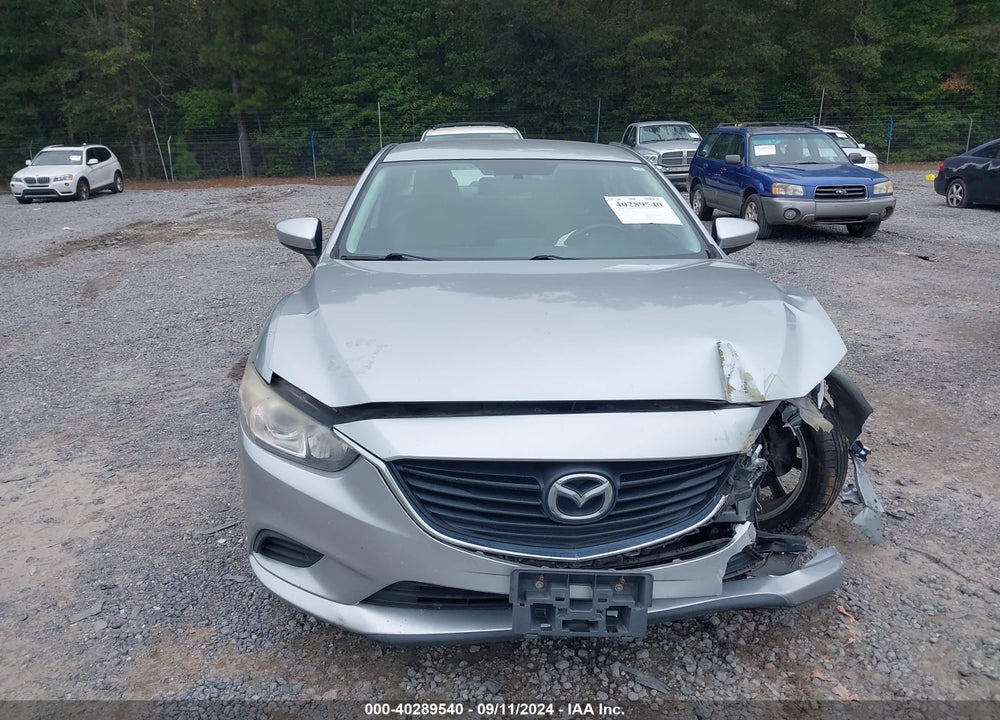 2016 MAZDA 6 I TOURING VIN: JM1GJ1V52G1434348