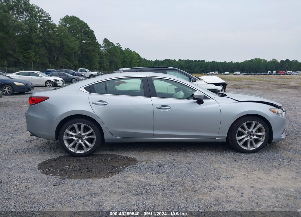 2016 MAZDA 6 I TOURING VIN: JM1GJ1V52G1434348