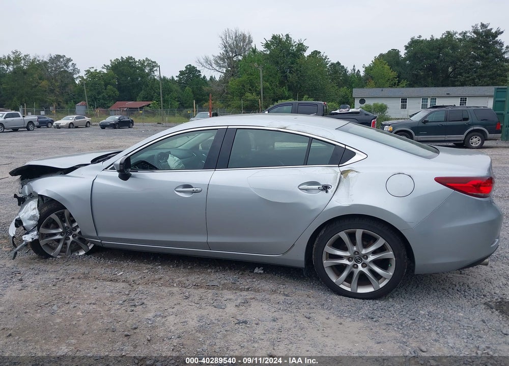 2016 MAZDA 6 I TOURING VIN: JM1GJ1V52G1434348