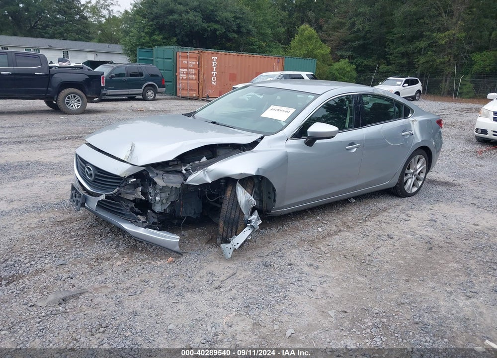 2016 MAZDA 6 I TOURING VIN: JM1GJ1V52G1434348