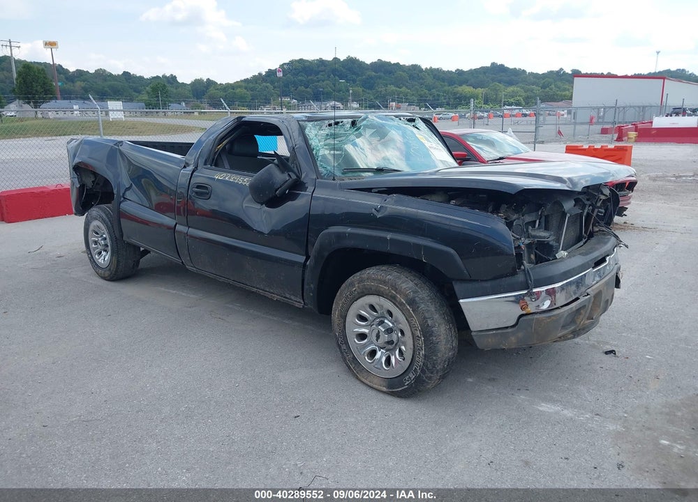 2005 CHEVROLET SILVERADO 1500 WORK TRUCK VIN: 1GCEC14V65Z310231