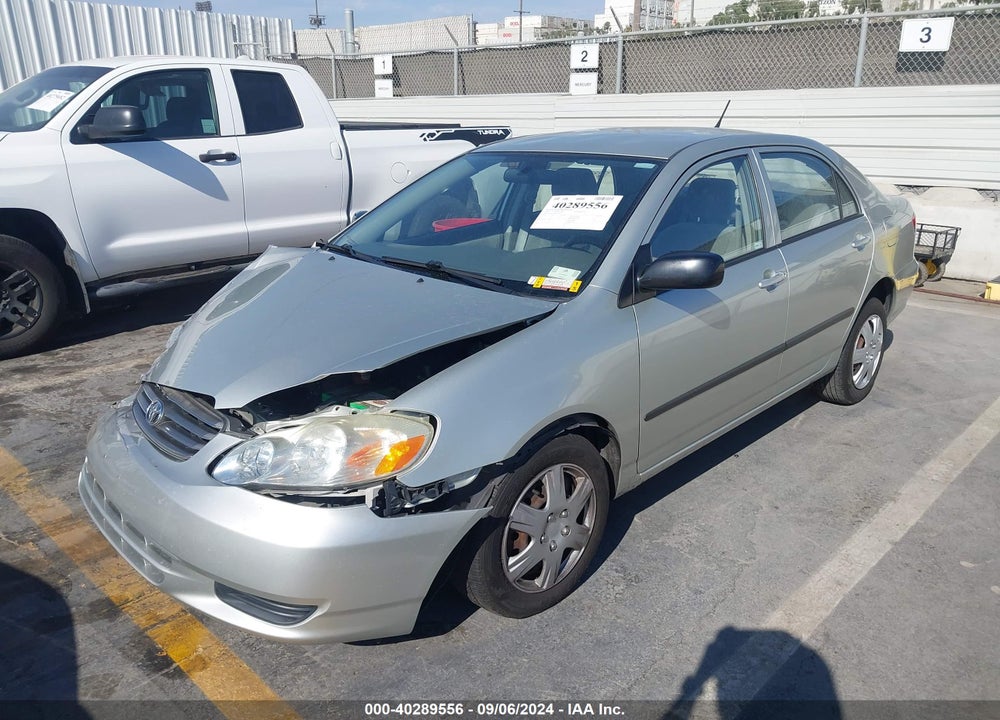 2004 TOYOTA COROLLA CE VIN: JTDBR32E942033839