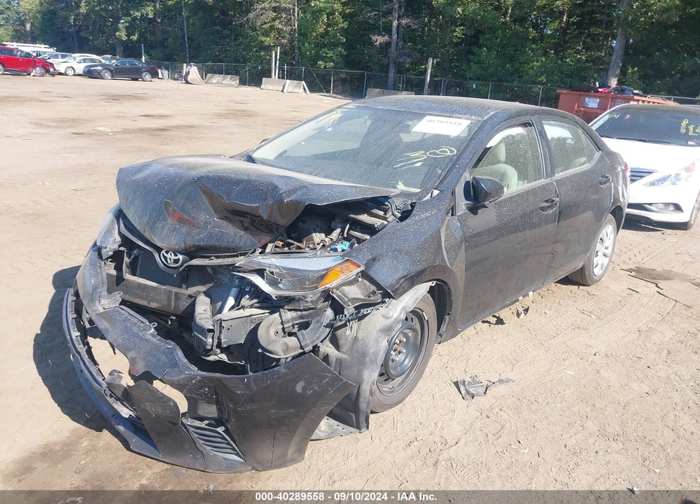 2014 TOYOTA COROLLA LE VIN: 2T1BURHE0EC190803
