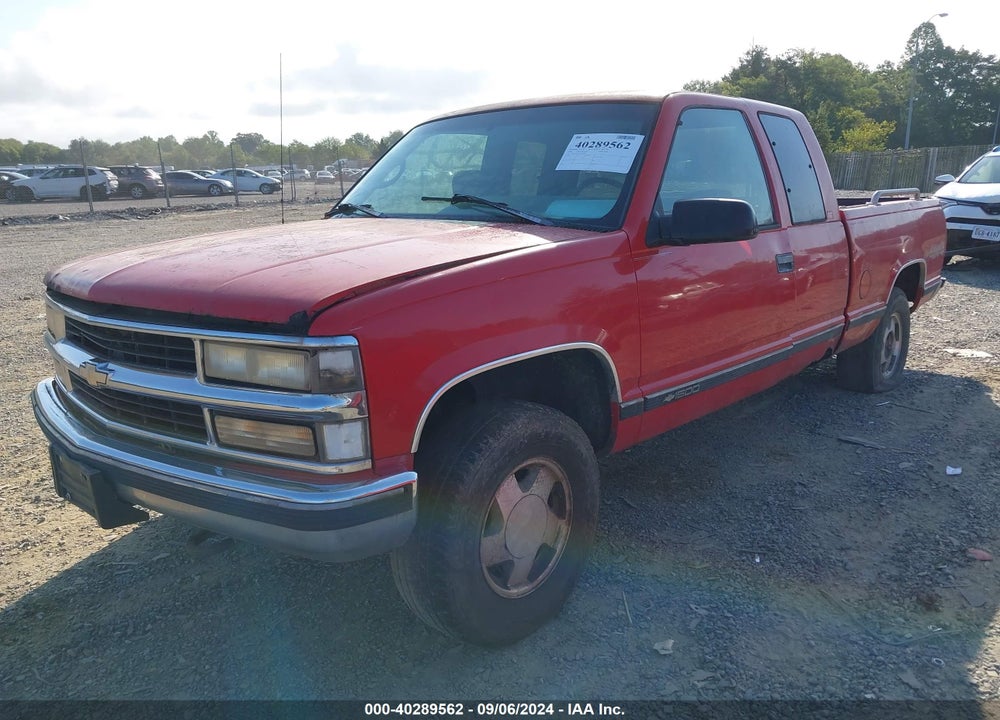 1996 CHEVROLET GMT-400 K1500 VIN: 1GCEK19M1TE153392
