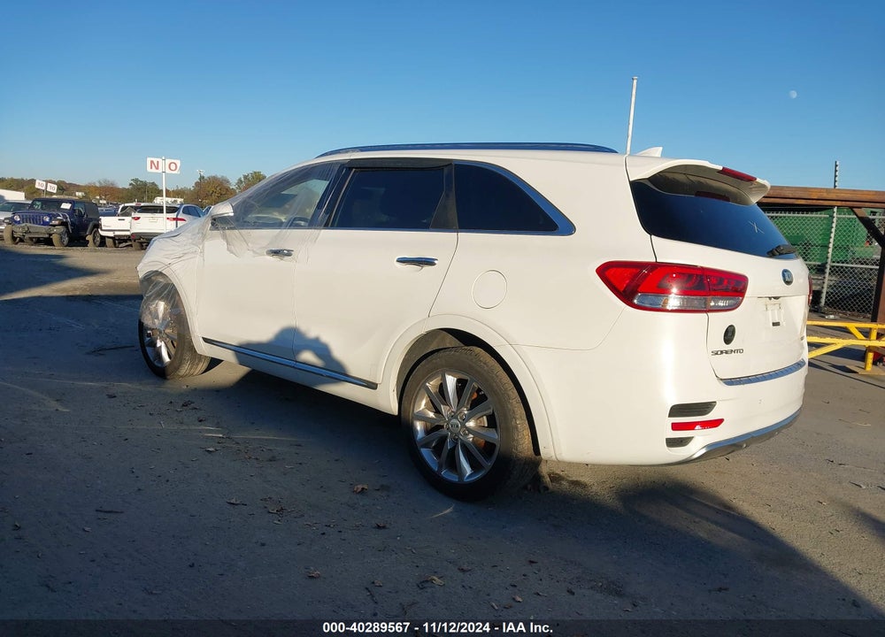 2016 KIA SORENTO 3.3L SXL VIN: 5XYPK4A53GG148819