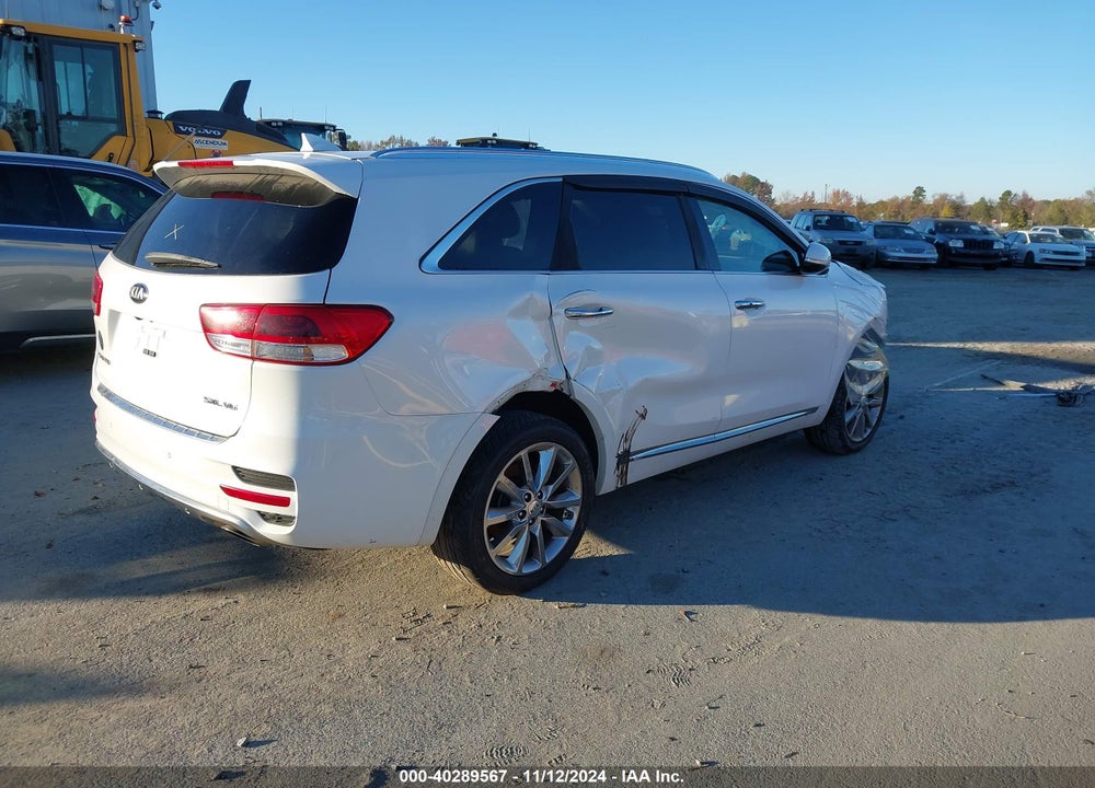 2016 KIA SORENTO 3.3L SXL VIN: 5XYPK4A53GG148819