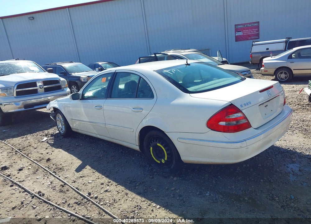 2003 MERCEDES-BENZ E 320 VIN: WDBUF65J43A345422