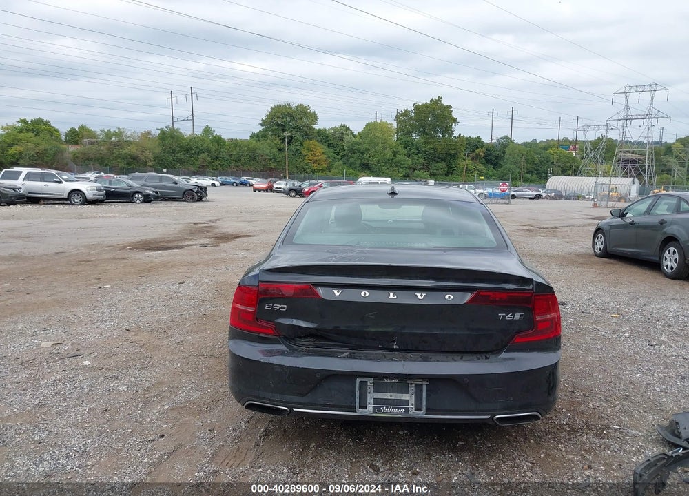 2018 VOLVO S90 T6 INSCRIPTION VIN: LVY992ML3JP006020