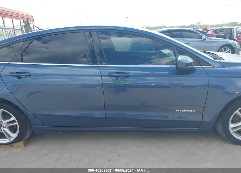 2018 FORD FUSION HYBRID SE VIN: 3FA6P0LU8JR180596