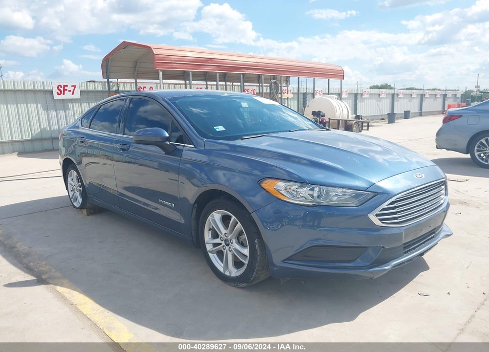 2018 FORD FUSION HYBRID SE VIN: 3FA6P0LU8JR180596