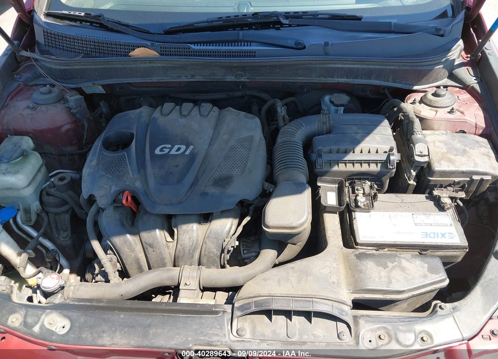 2011 HYUNDAI SONATA GLS VIN: 5NPEB4AC5BH012473