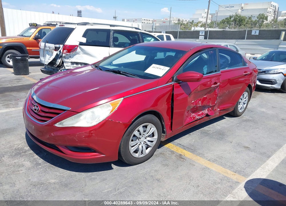 2011 HYUNDAI SONATA GLS VIN: 5NPEB4AC5BH012473