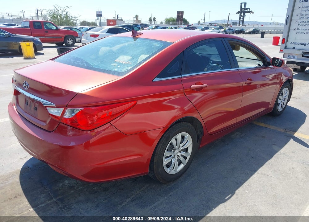 2011 HYUNDAI SONATA GLS VIN: 5NPEB4AC5BH012473