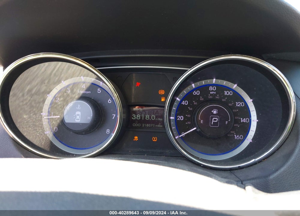 2011 HYUNDAI SONATA GLS VIN: 5NPEB4AC5BH012473