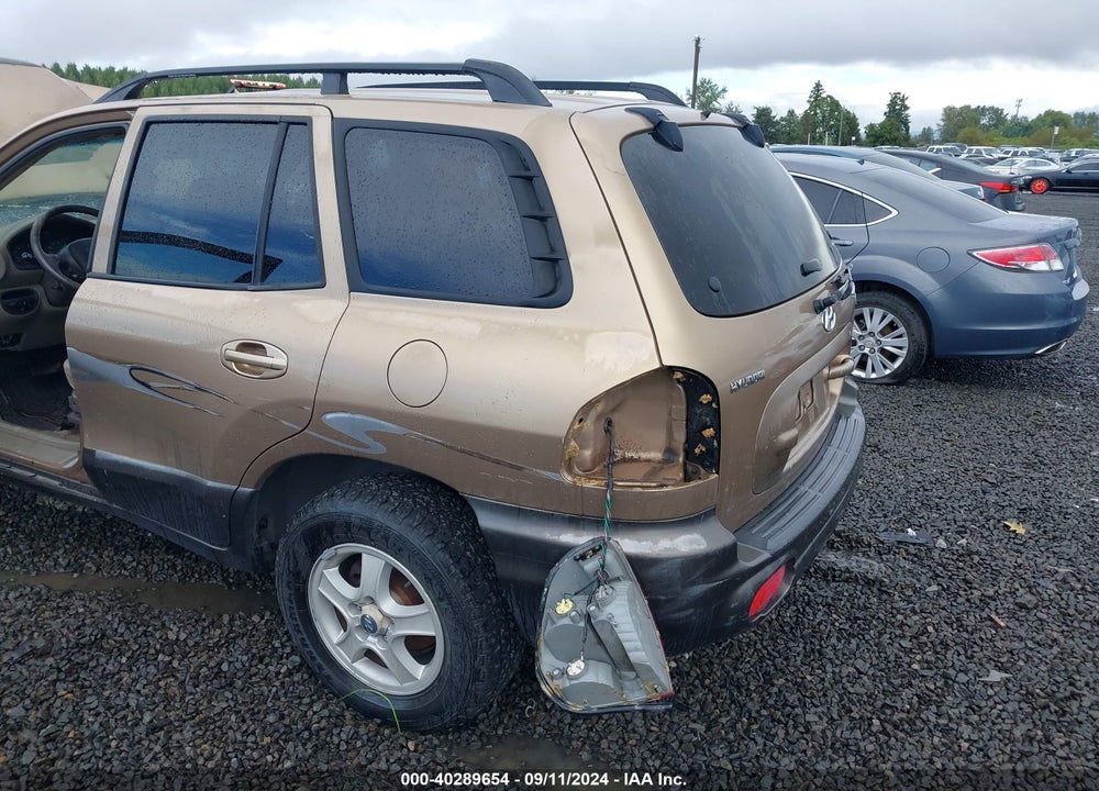 2003 HYUNDAI SANTA FE GLS/LX VIN: KM8SC73E23U522444