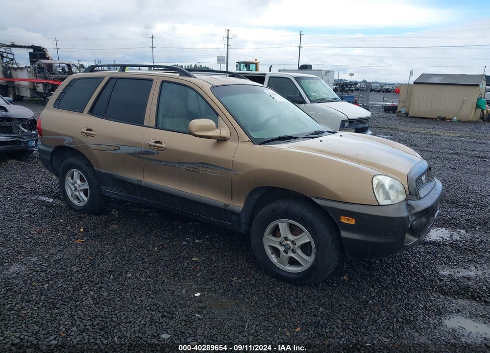 2003 HYUNDAI SANTA FE GLS/LX VIN: KM8SC73E23U522444