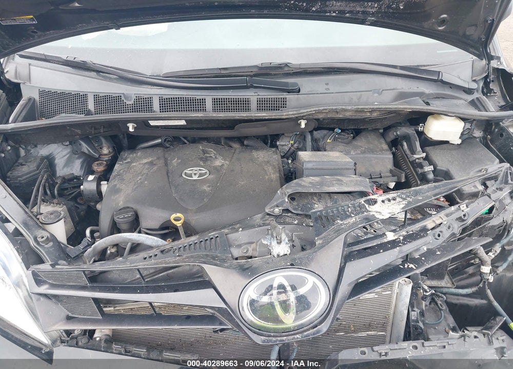 2019 TOYOTA SIENNA L 7 PASSENGER VIN: 5TDZZ3DC6KS976741