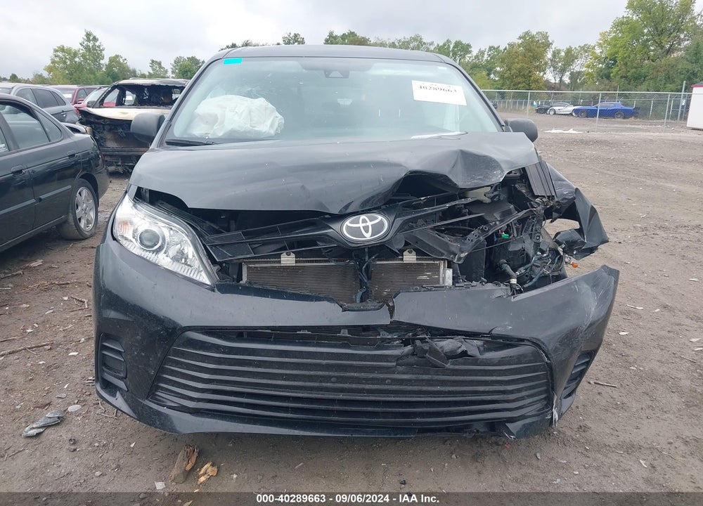2019 TOYOTA SIENNA L 7 PASSENGER VIN: 5TDZZ3DC6KS976741