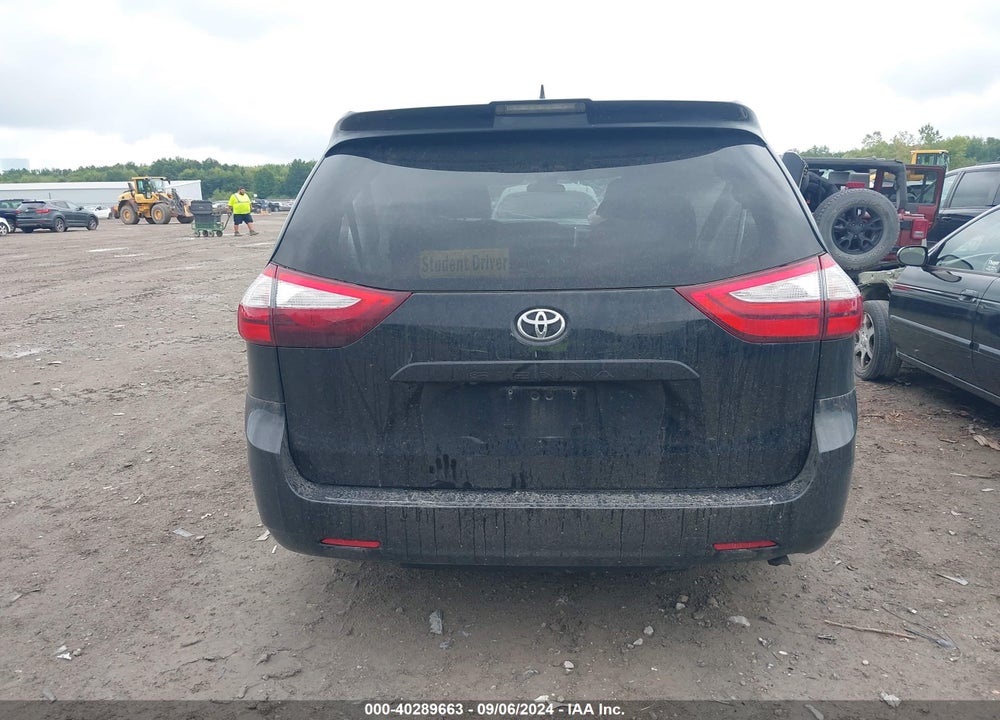 2019 TOYOTA SIENNA L 7 PASSENGER VIN: 5TDZZ3DC6KS976741