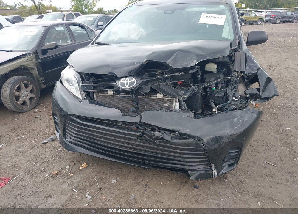 2019 TOYOTA SIENNA L 7 PASSENGER VIN: 5TDZZ3DC6KS976741