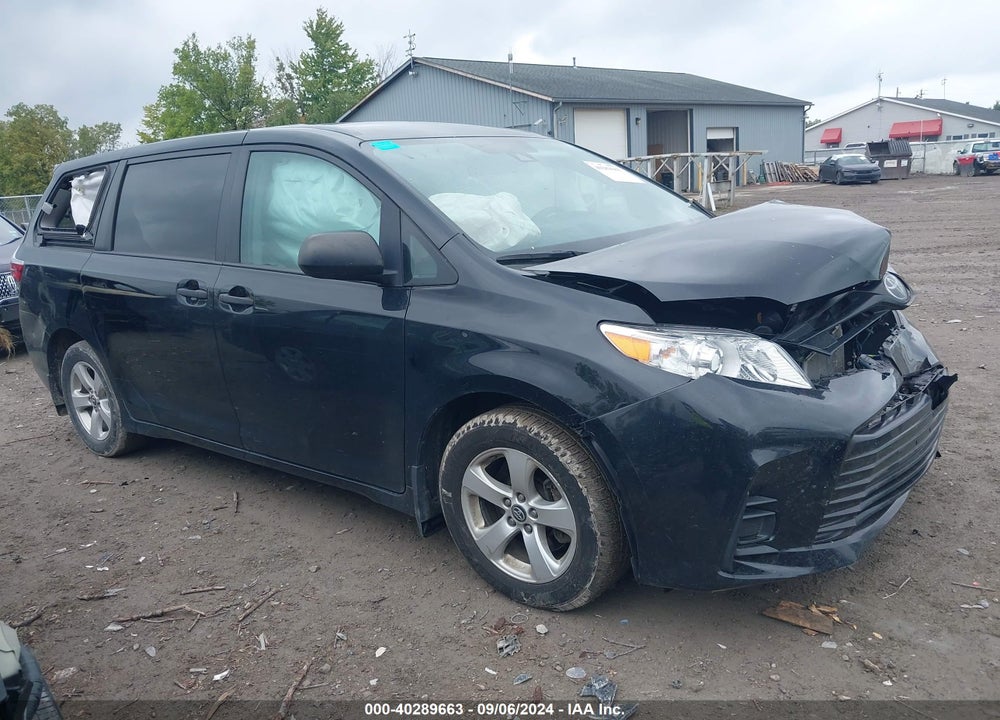 2019 TOYOTA SIENNA L 7 PASSENGER VIN: 5TDZZ3DC6KS976741