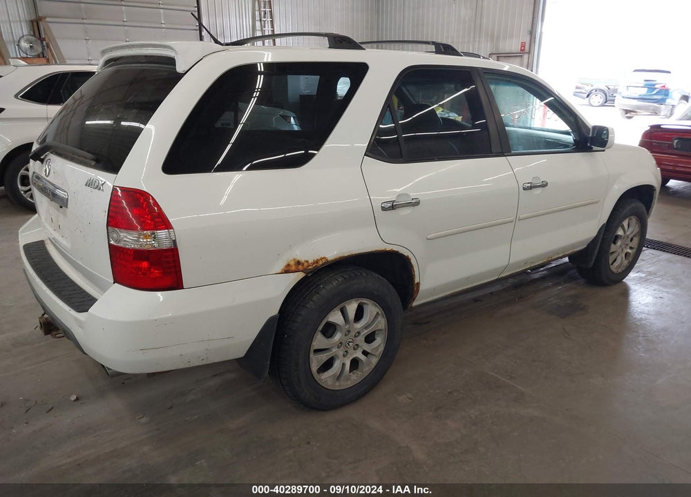 2003 ACURA MDX VIN: 2HNYD18813H510360