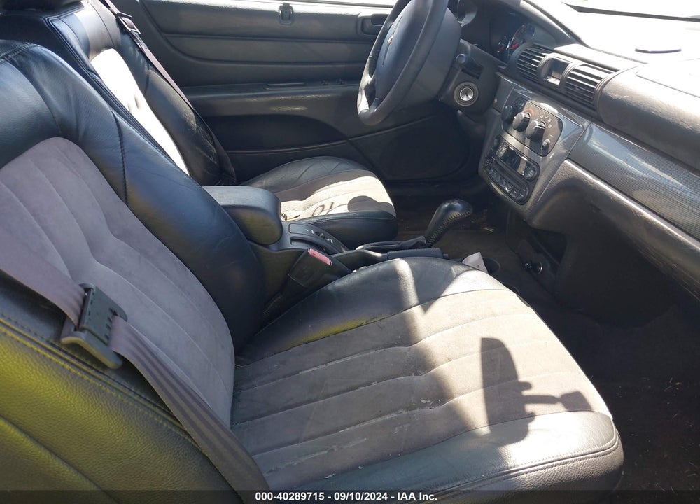 2004 CHRYSLER SEBRING LXI VIN: 1C3EL55R64N218622