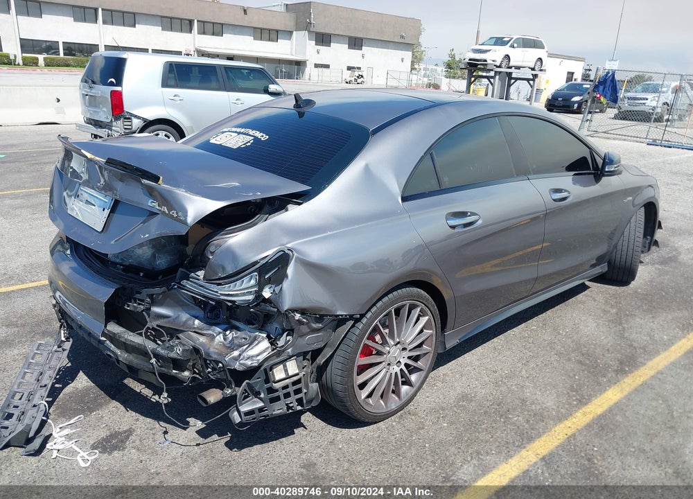 2018 MERCEDES-BENZ AMG CLA 45 4MATIC VIN: WDDSJ5CB9JN608187