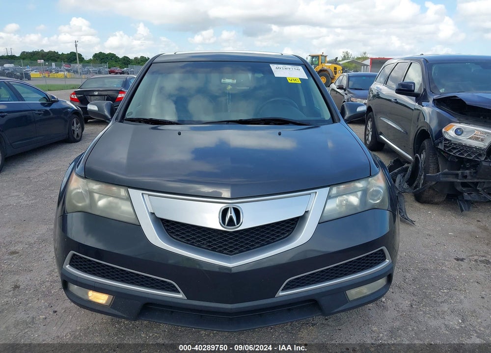 2013 ACURA MDX VIN: 2HNYD2H25DH516083