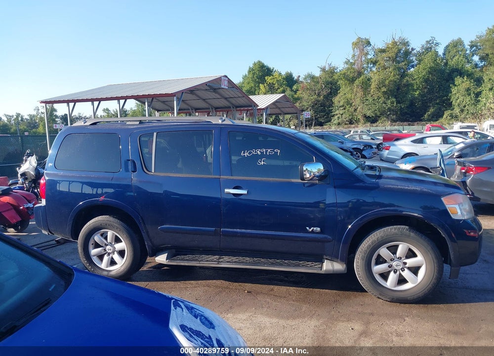 2008 NISSAN ARMADA SE VIN: 5N1AA08C68N608082