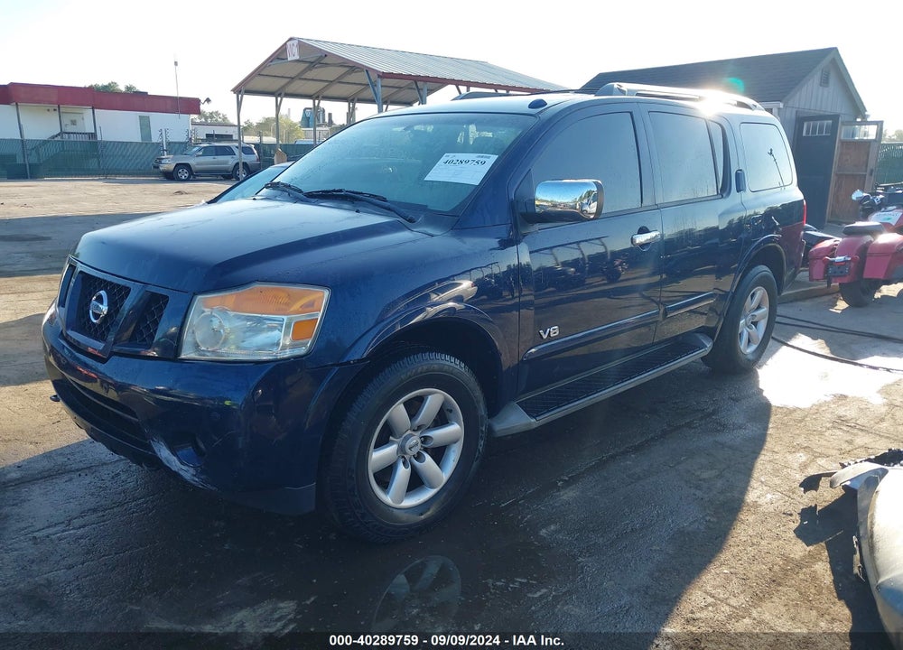 2008 NISSAN ARMADA SE VIN: 5N1AA08C68N608082
