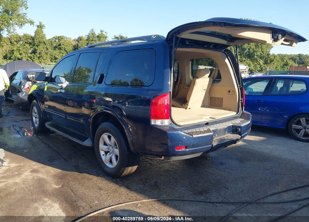 2008 NISSAN ARMADA SE VIN: 5N1AA08C68N608082