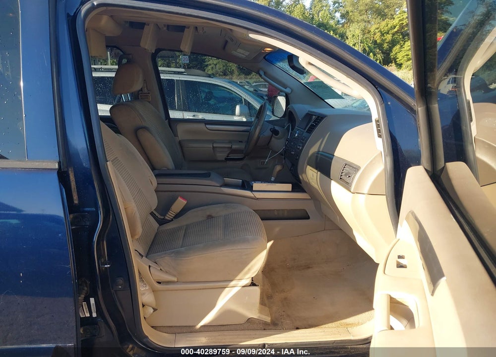 2008 NISSAN ARMADA SE VIN: 5N1AA08C68N608082