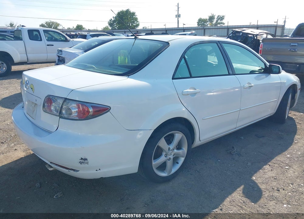 2006 MAZDA 6 S VIN: 1YVHP80D865M39498