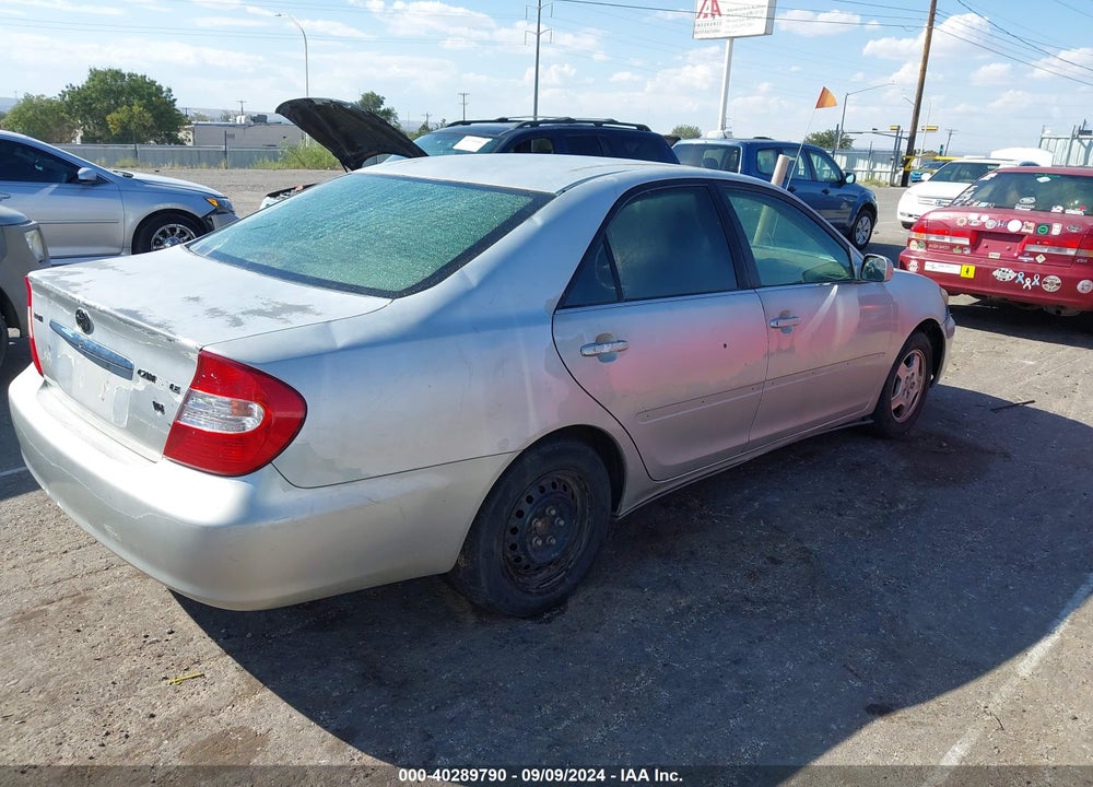 2003 TOYOTA CAMRY LE VIN: 4T1BF32K63U052457